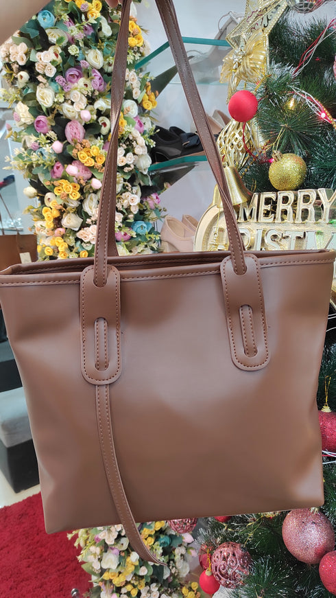 Textured Shoulder Bag